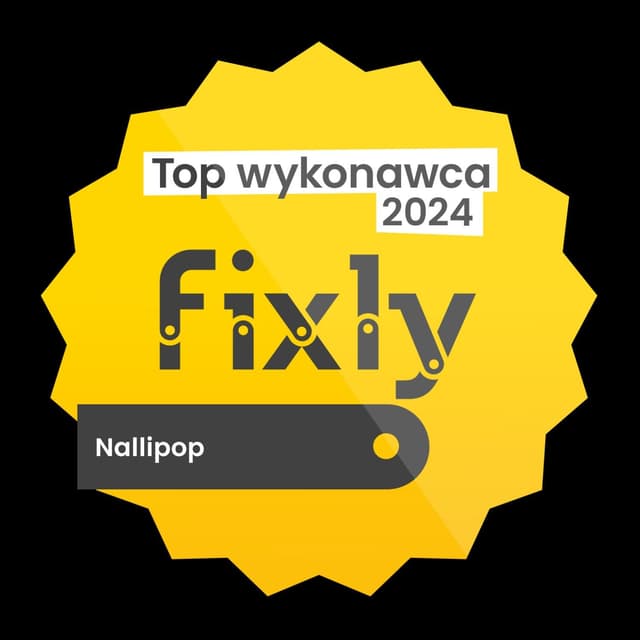 Top wykonawca Fixly 2024 — Nallipop